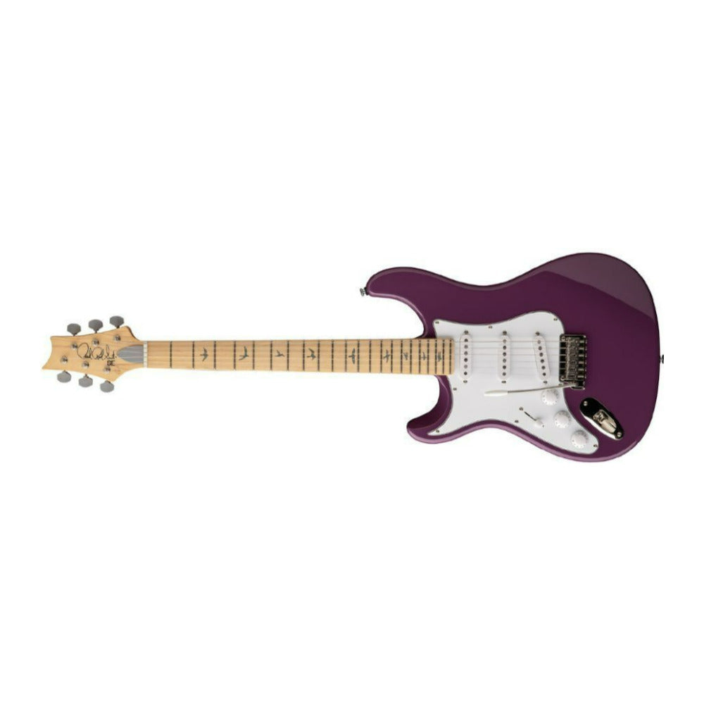 PRS SE Silver Sky Maple 6 String Left Handed Summit Purple Electric Guitar