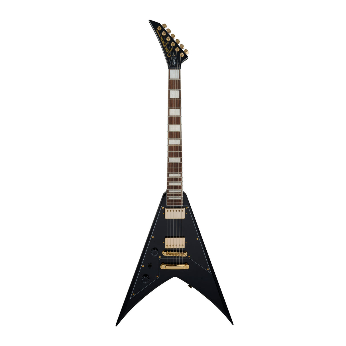 Jackson X Series Scott Ian King V KVXT 6 String Gloss Black Electric Guitar