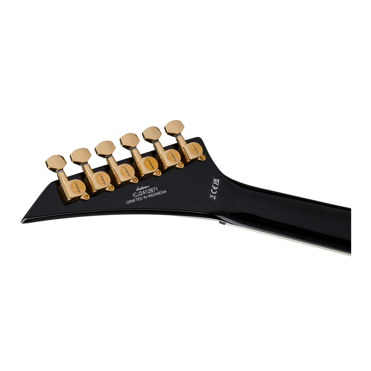 Jackson X Series Scott Ian King V KVXT 6 String Gloss Black Electric Guitar