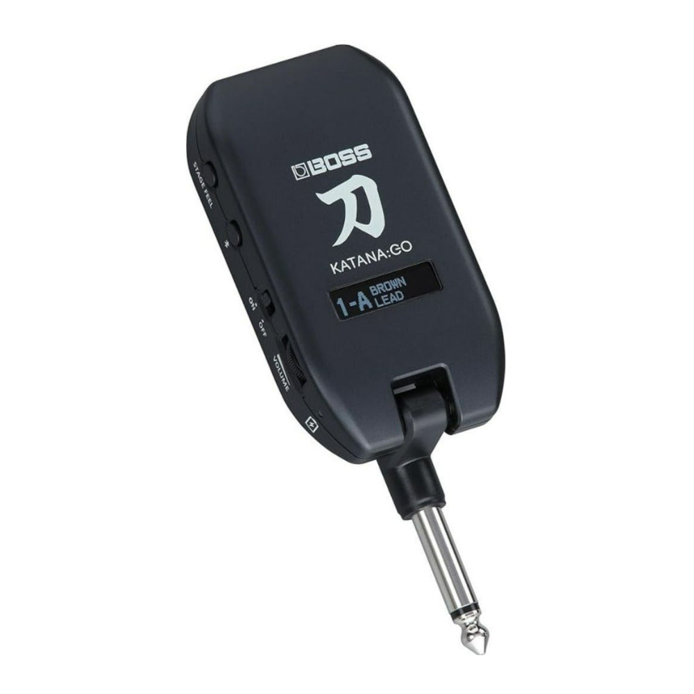 BOSS Katana Go Rechargeable Black Mini Guitar Headphone Amplifier