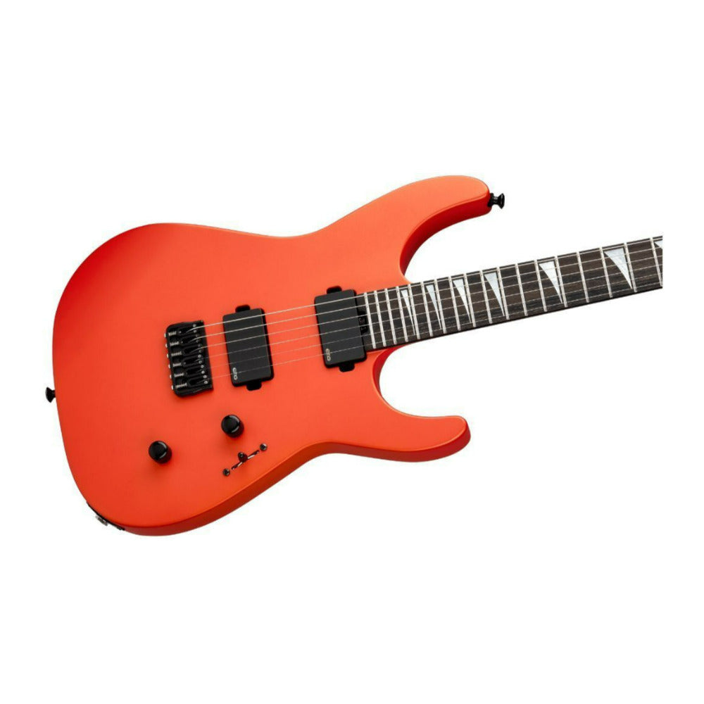 Jackson American Series Soloist SL2MG HT 6 String Satin Lambo Orange Guitar