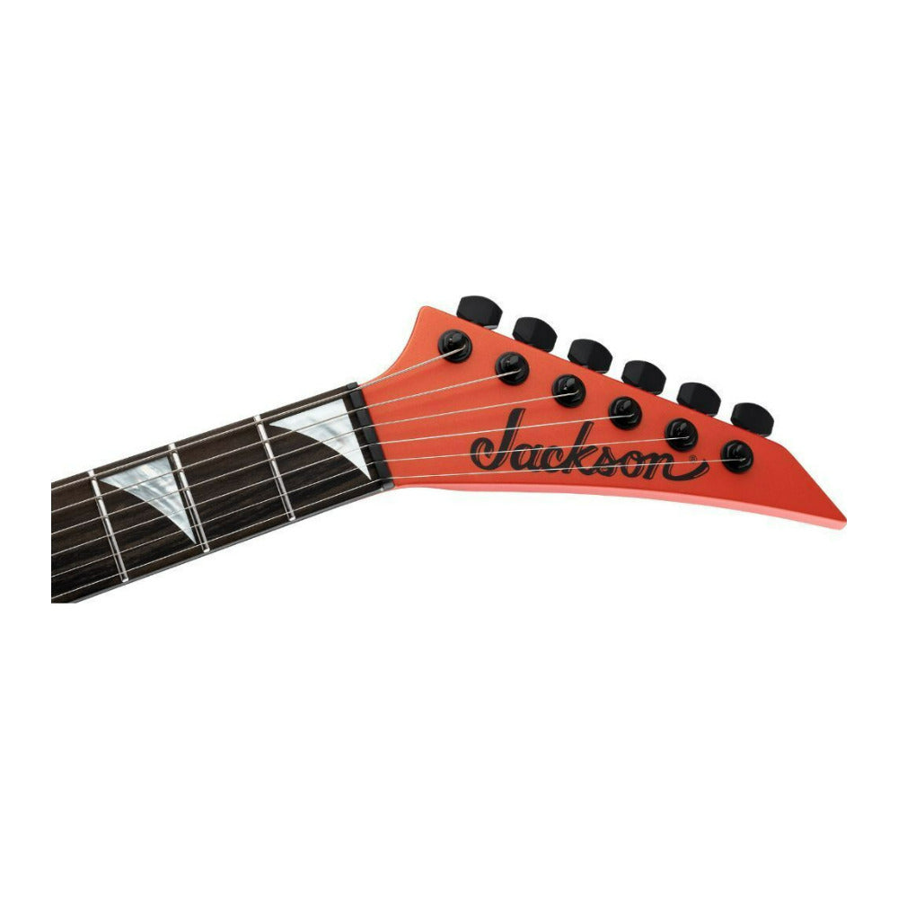 Jackson American Series Soloist SL2MG HT 6 String Satin Lambo Orange Guitar