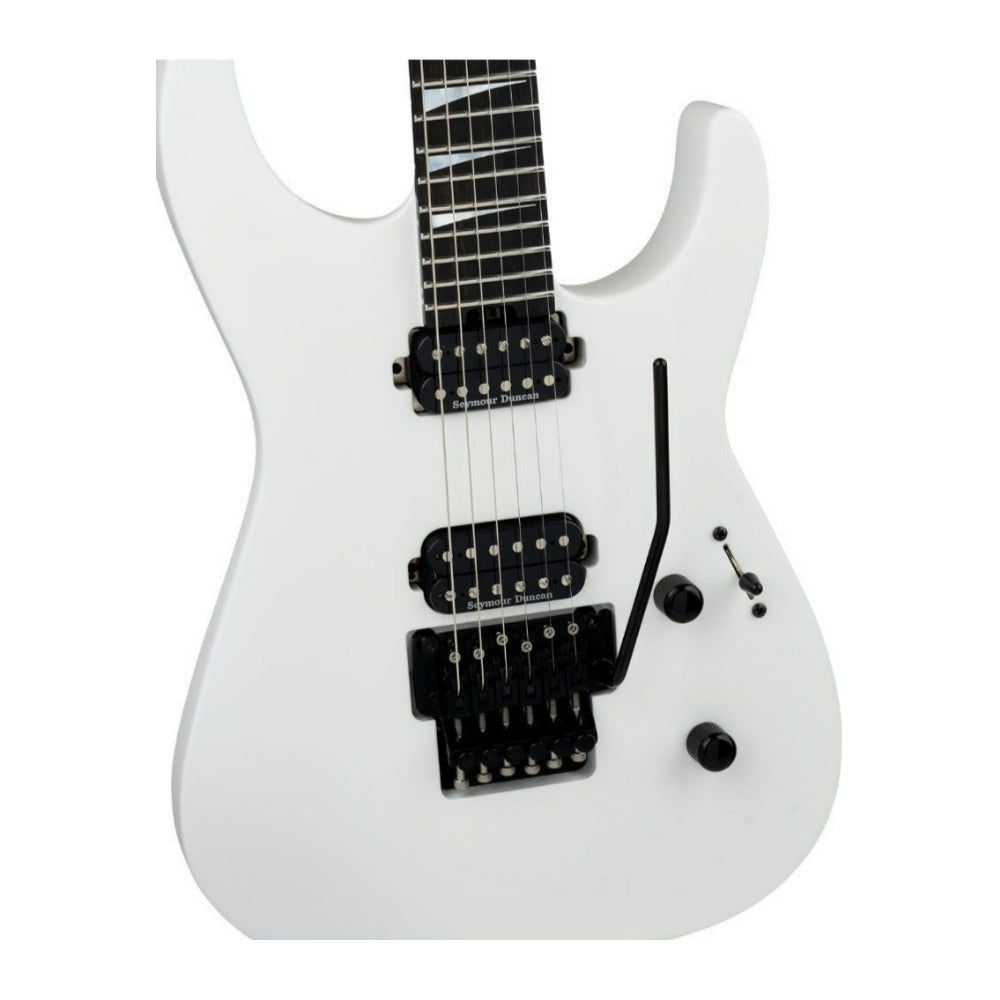 Jackson American Series Soloist SL2 DX 6 Snow White Ice Electric Guitar