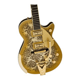 Gretsch G6134TG Limited Edition Paisley Penguin Gold Paisley Electric Guitar
