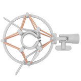 Focus Pro Audio Shock Mount for Samson Q2U Microphone (White)