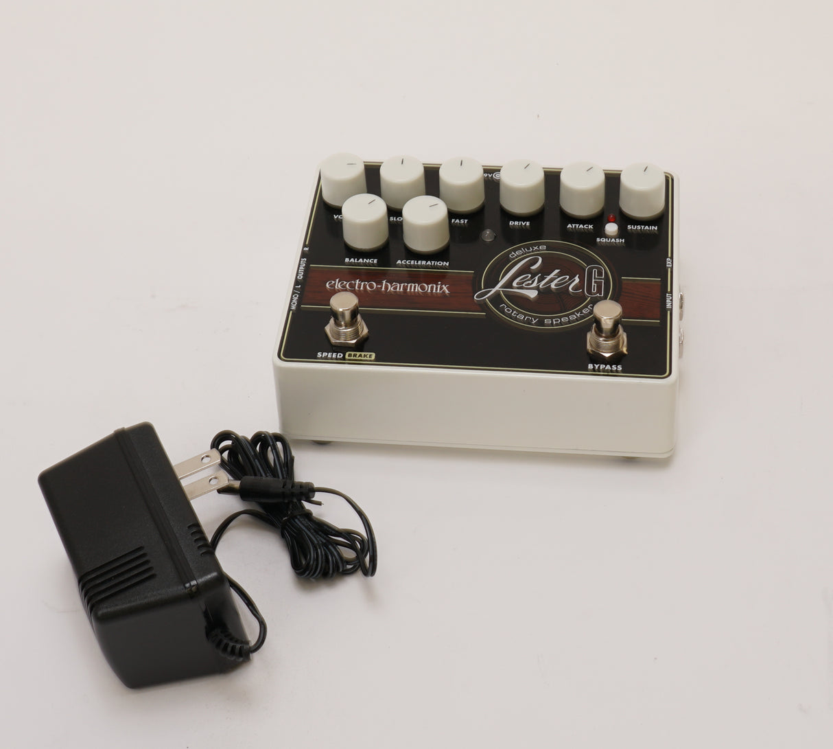 Electro-Harmonix Lester G Deluxe Rotary Speaker Effects Pedal W/Power Supply (Used)