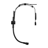 Shure SM39 Cardioid Singing Black Headset Microphone with LEMO3 Connector