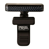 PRS USB Rechargeable Clip On Black Headstock Tuner with No Slip Rubber Clip