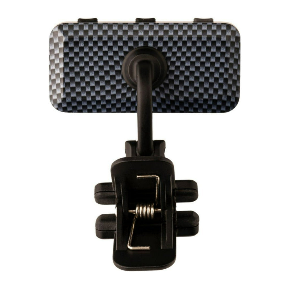 PRS USB Rechargeable Clip On Black Headstock Tuner with No Slip Rubber Clip
