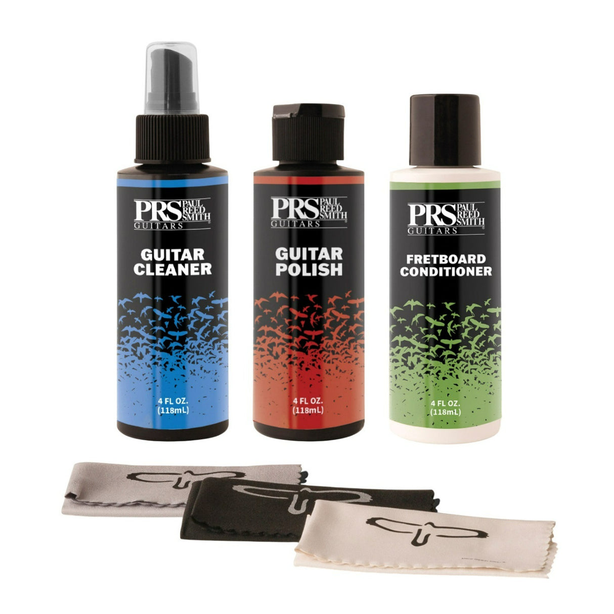 PRS Guitar Care Kit of Cleaner with Polisher and Fretboard Conditioner