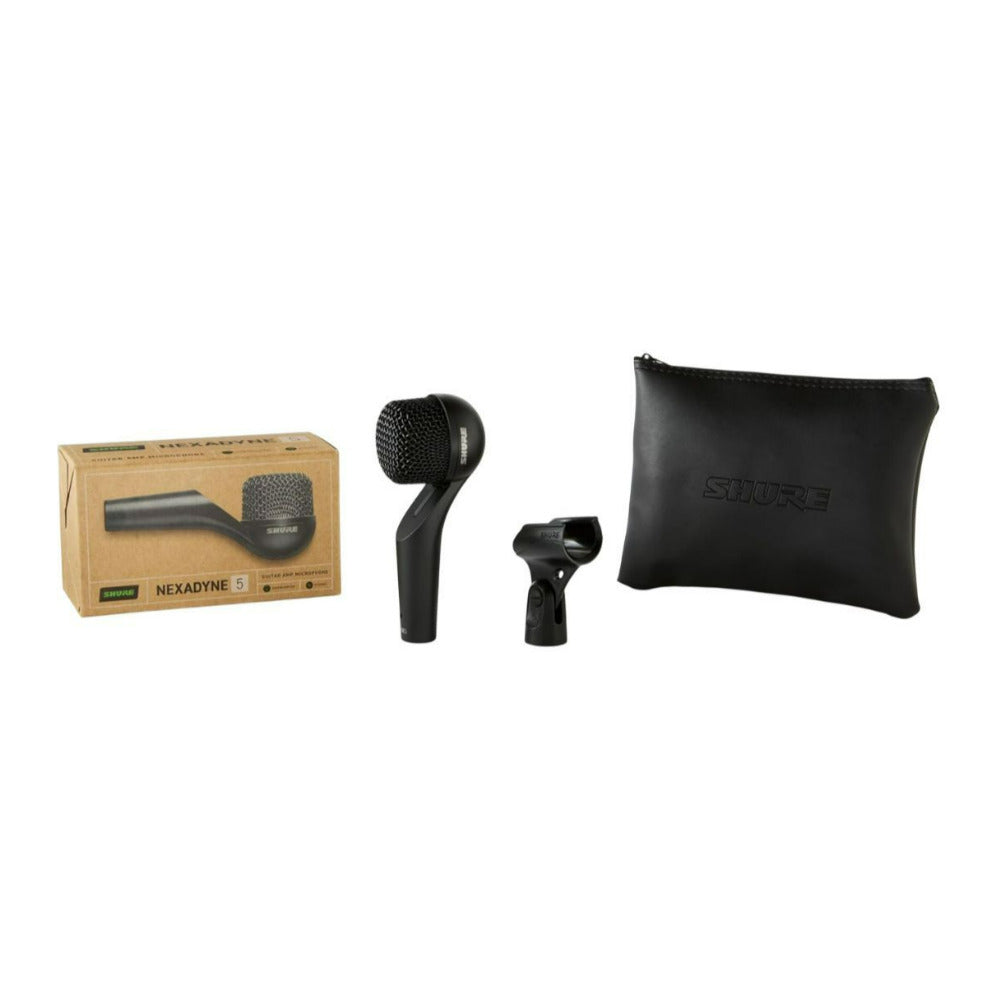 Shure Nexadyne 5 Black Dynamic Supercardioid Guitar Amp Microphone
