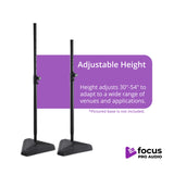 Focus Pro Audio Subwoofer Pole with M20 Thread