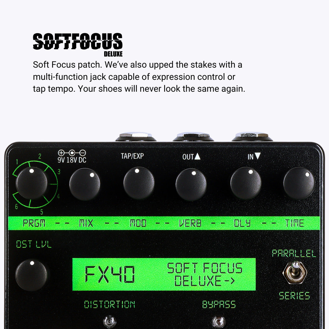 Catalinbread Soft Focus Deluxe Multi Effects Reverb Guitar Black Pedal Bundle
