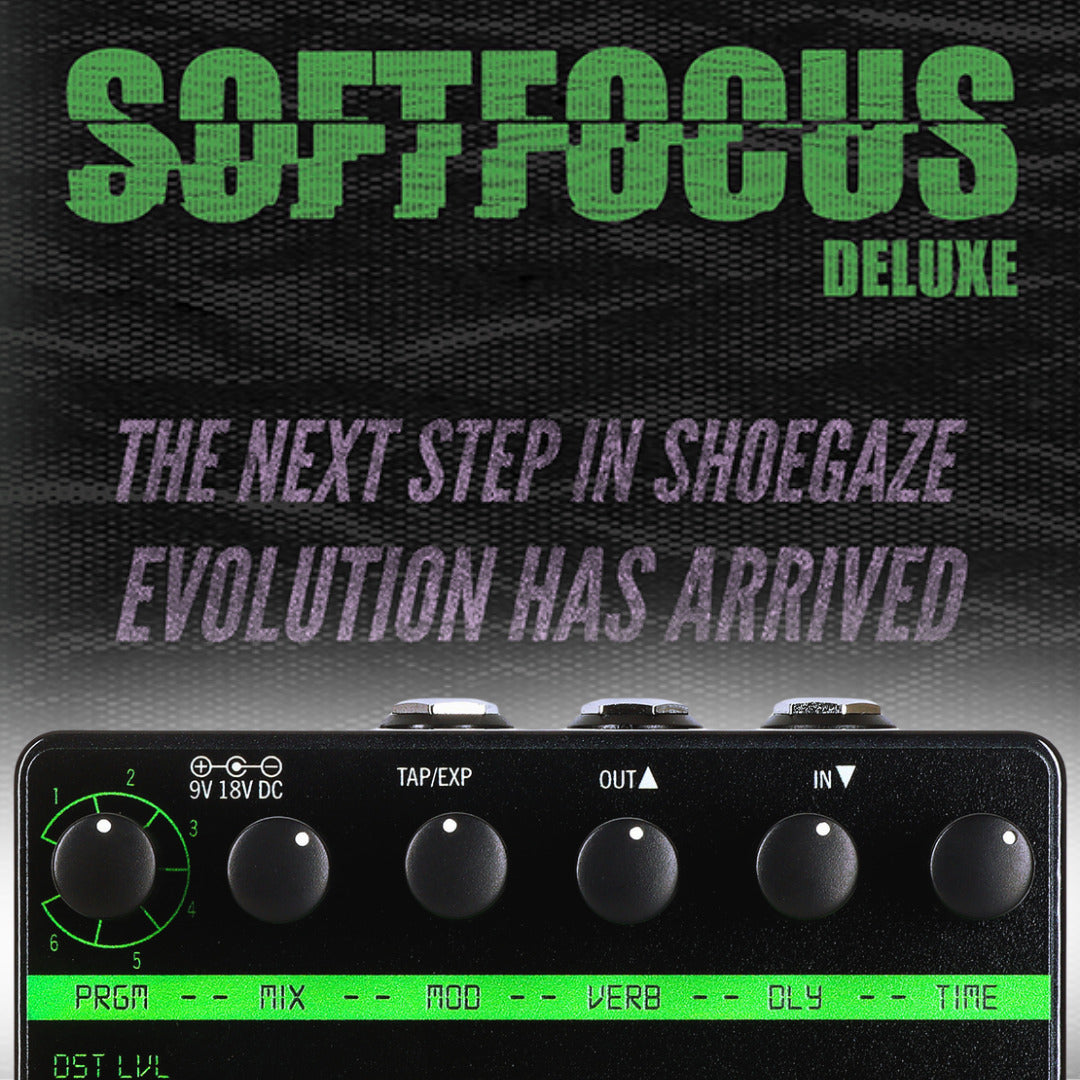 Catalinbread Soft Focus Deluxe Multi Effects Reverb Guitar Black Pedal Bundle