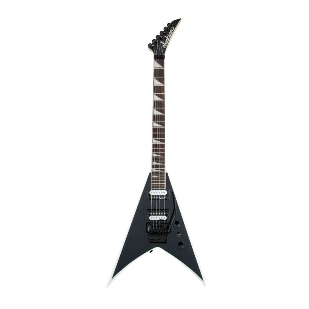 Jackson JS Series King V JS32 6 String Black with White Bevels Electric Guitar