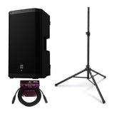 Electro Voice ZLX 12P G2 12 Inch 2 Way Powered Loudspeaker with Bluetooth Bundle