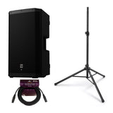 Electro Voice ZLX 12P G2 12 Inch 2 Way Powered Loudspeaker with Bluetooth Bundle (Open Box)