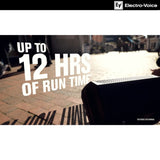 Electro-Voice Everse 8 8 Inch Compact 2 Way Black Loudspeaker Bundle