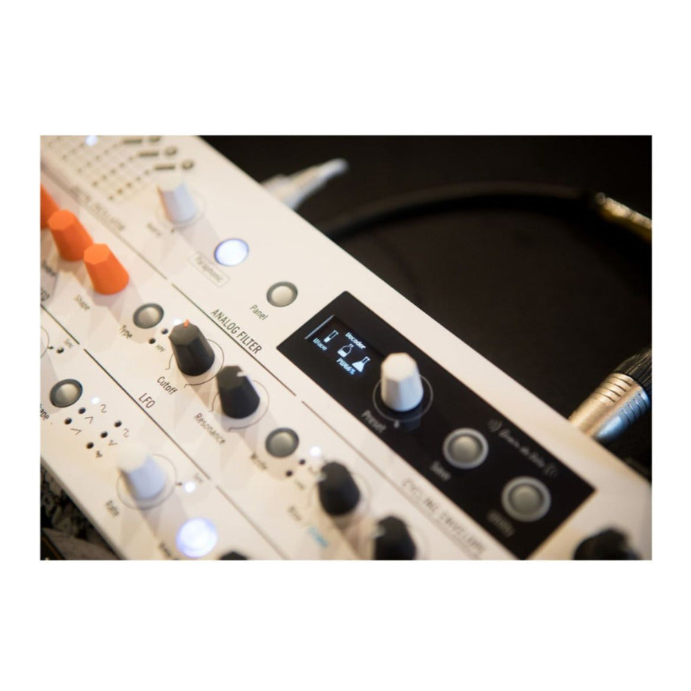 Arturia MicroFreak Vocoder Edition White Synthesizer with 16 Frequency Bands