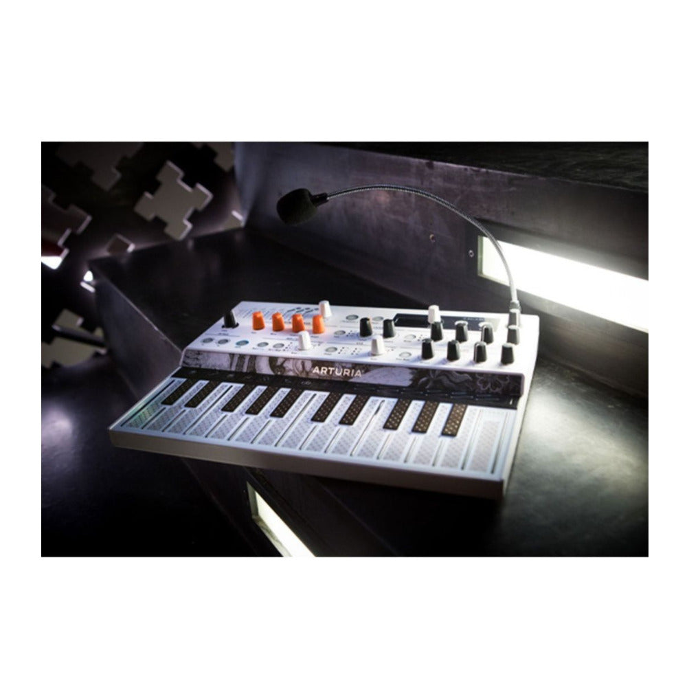 Arturia MicroFreak Vocoder Edition White Synthesizer with 16 Frequency Bands