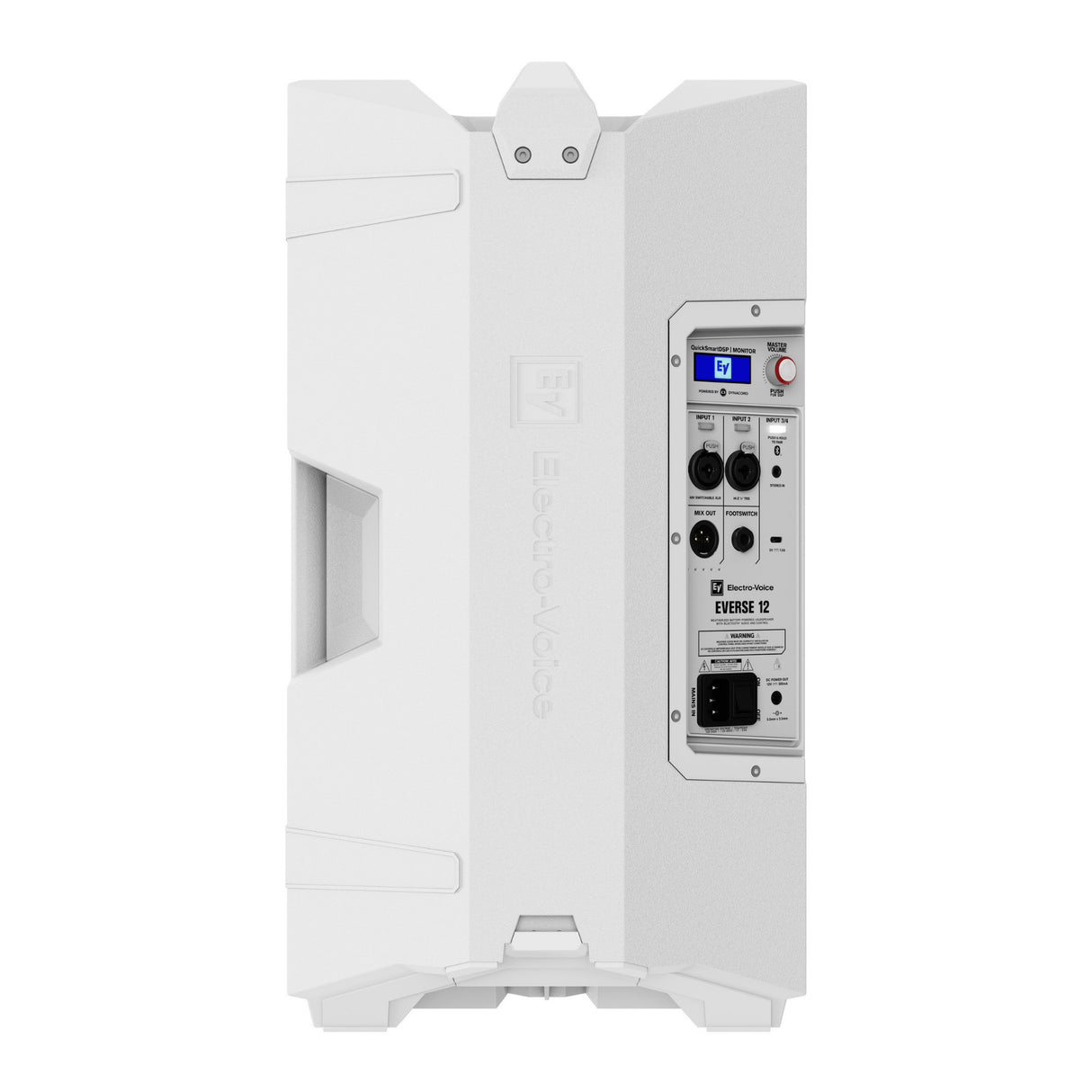 Electro-Voice Everse 12 Weatherized Battery Powered White Loudspeaker