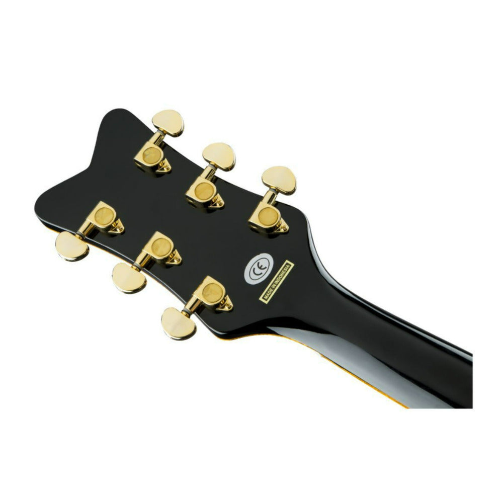 Gretsch Guitars G5022CWFE Rancher Falcon 6 String Black Acoustic Electric Guitar