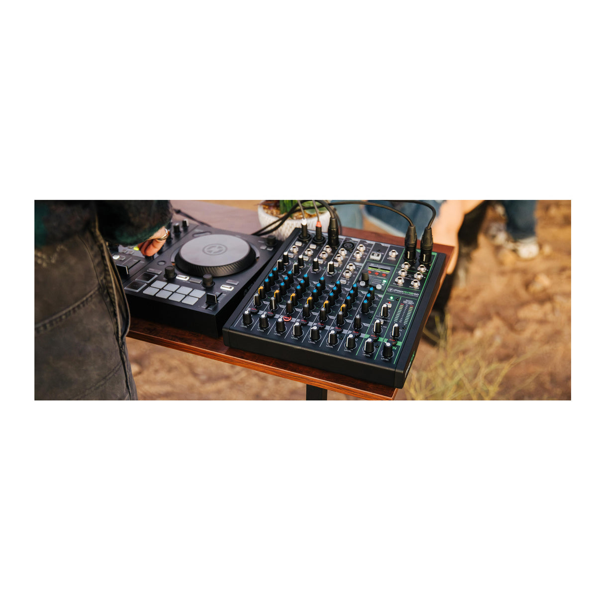 Mackie ProFX10 GO Battery Powered 10 Channel Analog Audio Mixer with Bluetooth