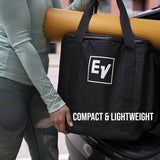 Electro Voice EVERSE 8 8 Inch Battery Powered Black 2 Pack Loudspeaker Bundle