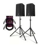Electro Voice EKX 12P 12 Inch 1500W Powered 2 Pack Black Loudspeaker Bundle