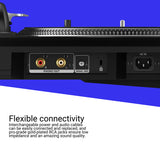 Pioneer DJ PLX 1000 2 Pack Analog Turntable and Active Loudspeaker Bundle