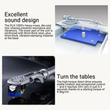 Pioneer DJ PLX 1000 2 Pack Analog Turntable and Active Loudspeaker Bundle