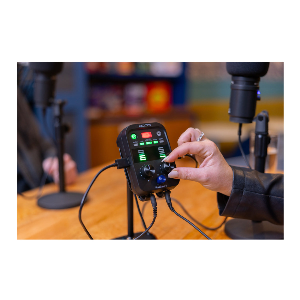 Zoom PodTrak P2 Dual USB Mic Recorder (Open Box)