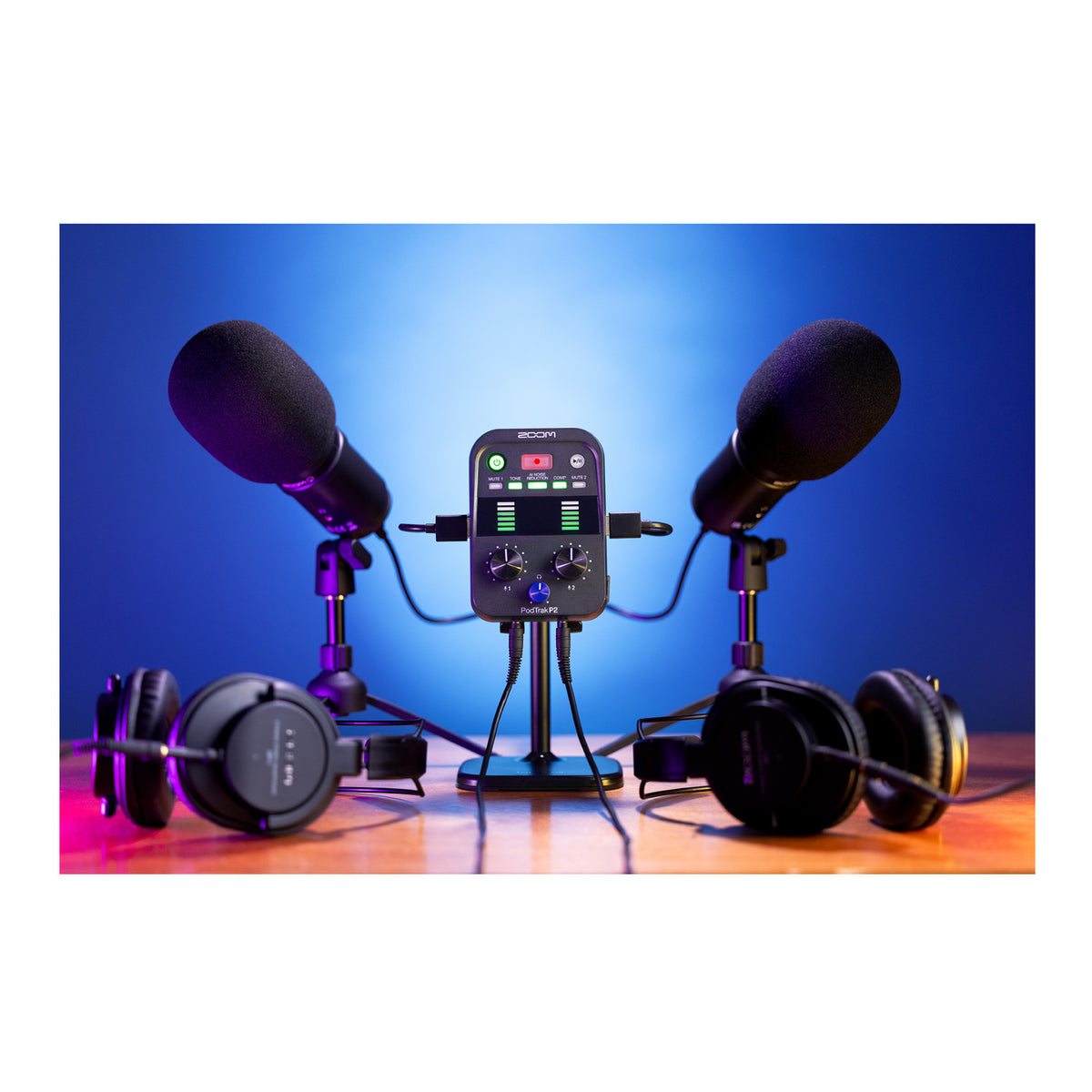 Zoom PodTrak P2 Dual USB Mic Recorder (Open Box)