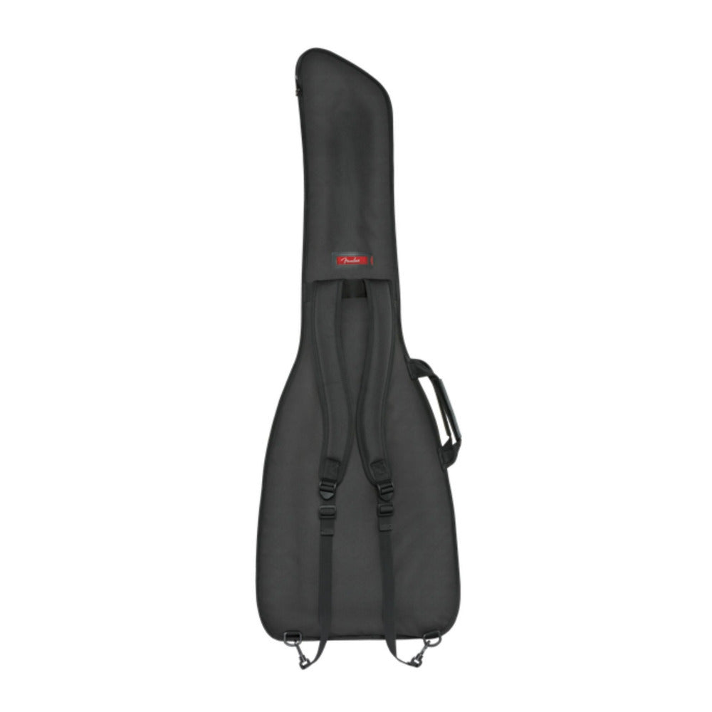 Fender FBSS 610 Short Scale Bass Black Gig Bag with Handle and Backpack Straps