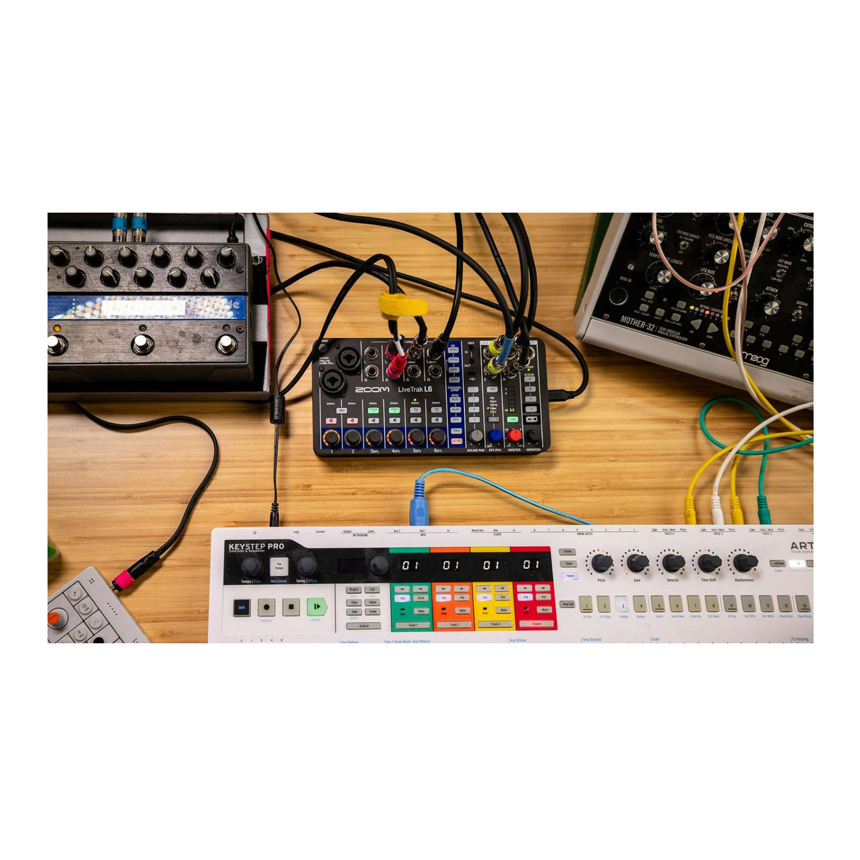 Zoom LiveTrak L6 10 Track Digital Mixer and Recorder with MIDI Connectivity