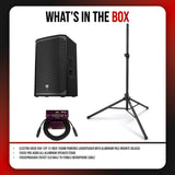 Electro-Voice EKX 12P 12 Inch 2 Way 1500W Powered Black Loudspeaker Bundle