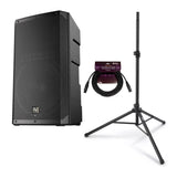 Electro-Voice ELX200 15P 15 Inch 1200W 2 Way Powered Black Loudspeaker Bundle