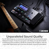 BOSS GT 1000 Guitar Multi Effects Processor with Case and Guitar Cable Bundle