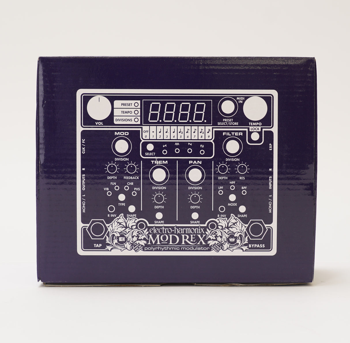 Electro-Harmonix Mod Rex Polyrhythmic Modulator Guitar Pedal (Used)