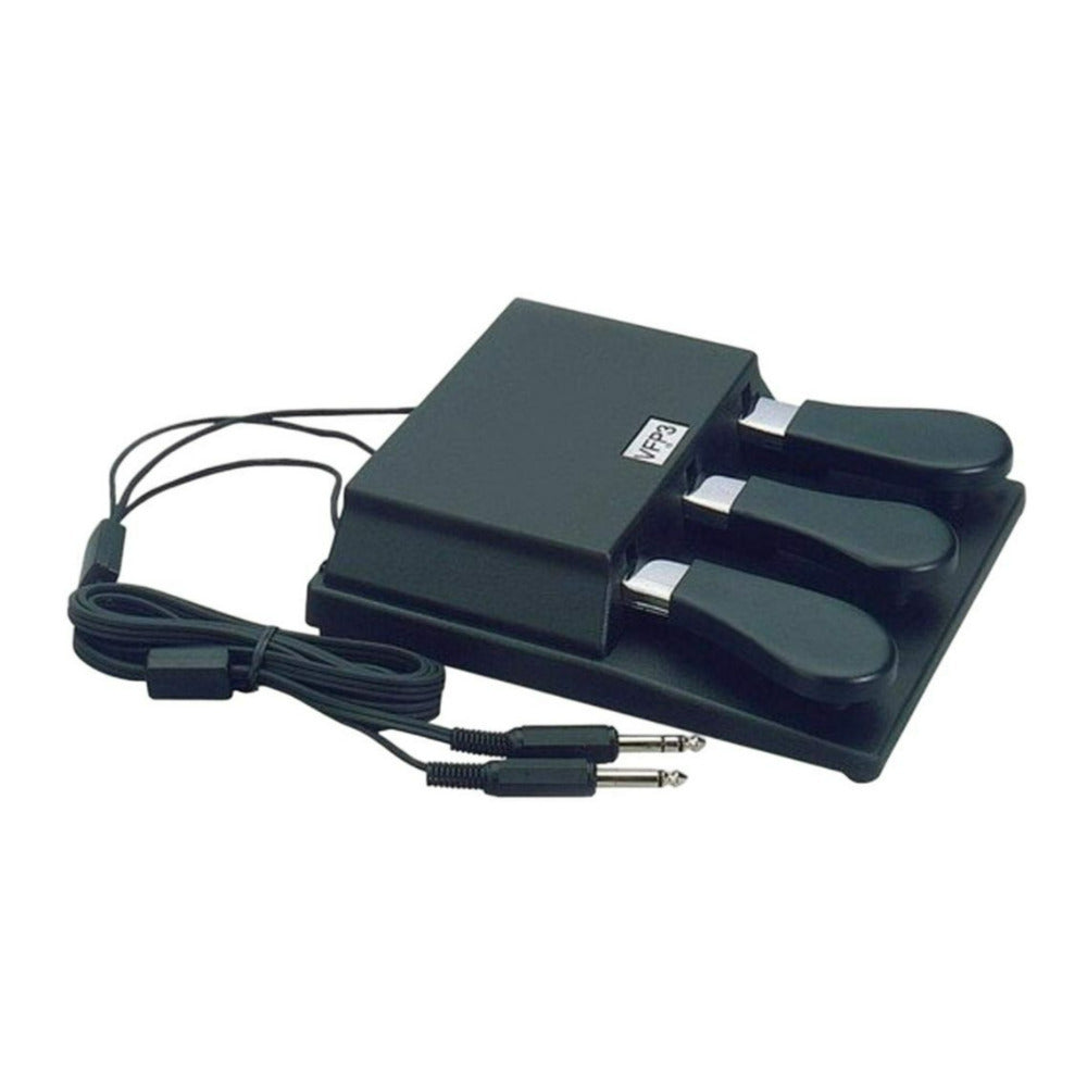 Studiologic VFP 3 15 Triple Piano Style Closed Polarity Black Sustain Pedal