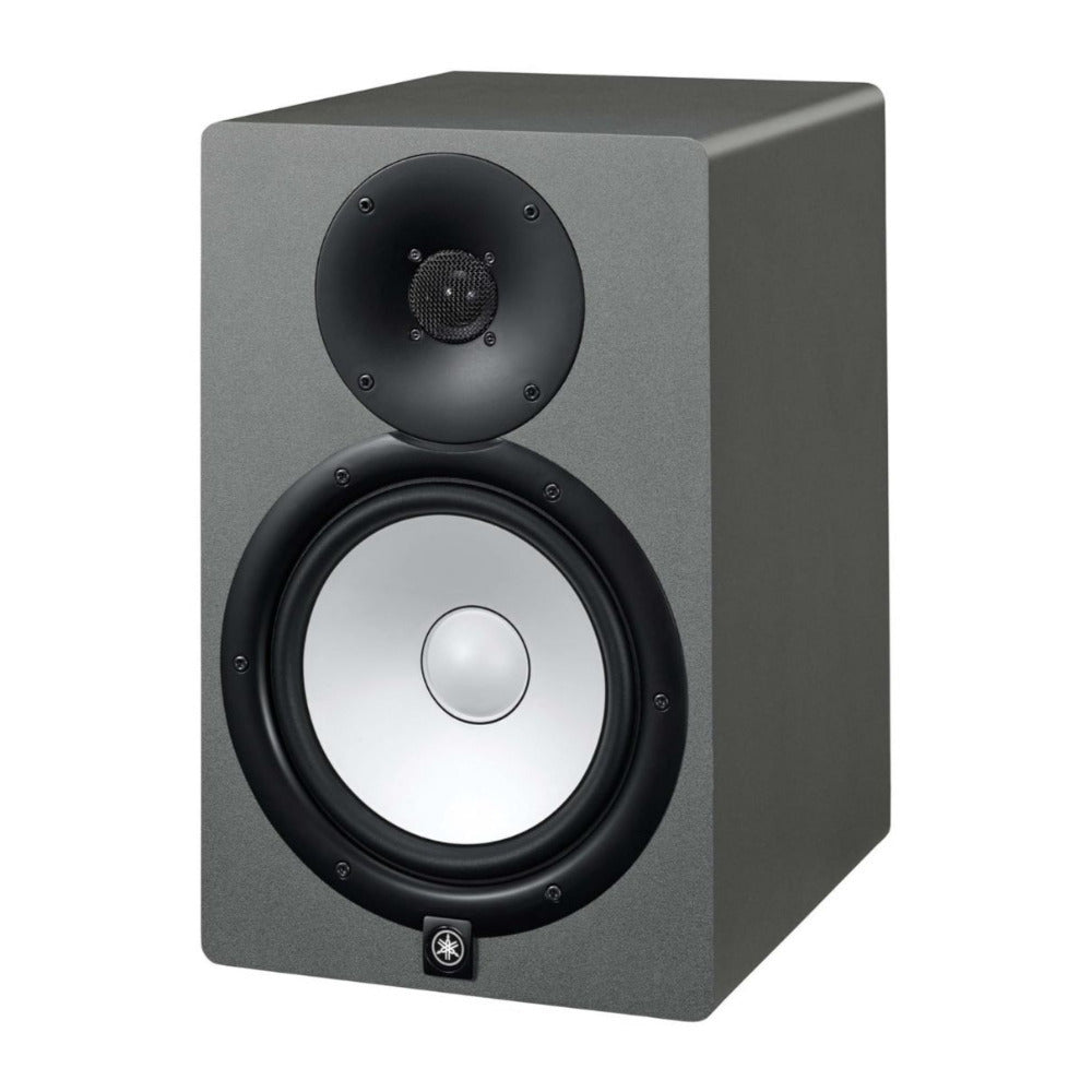 Yamaha HS8 Studio Slate Gray Monitor Powered Speaker with 8 Inch Cone Woofer