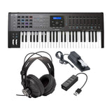 Arturia KeyLab MkII 49-Key MIDI Keyboard Controller with Headphones Bundle