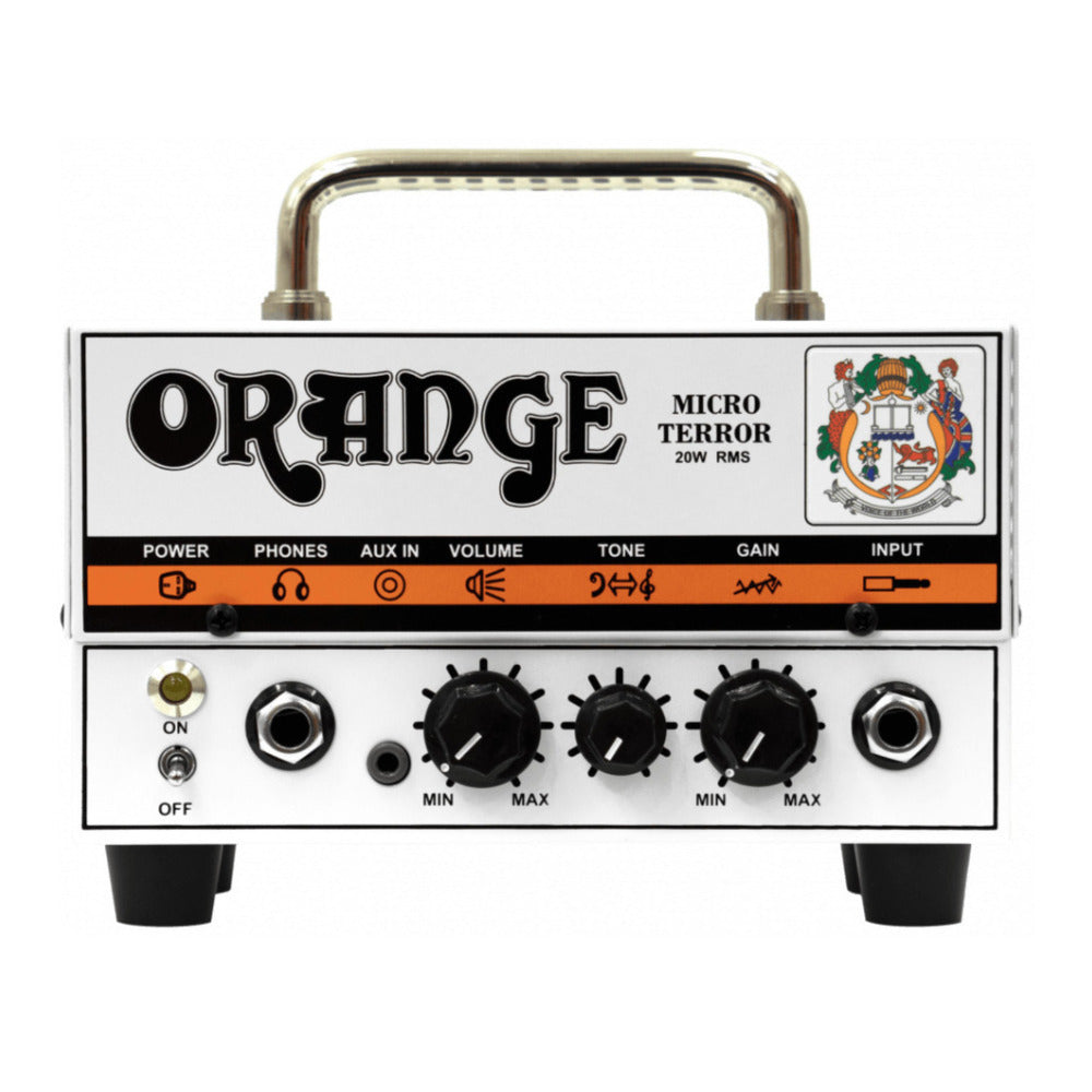 Orange Amps Micro Terror 20 Watt Tube Preamp Compact Tube Amp with Cable Bundle