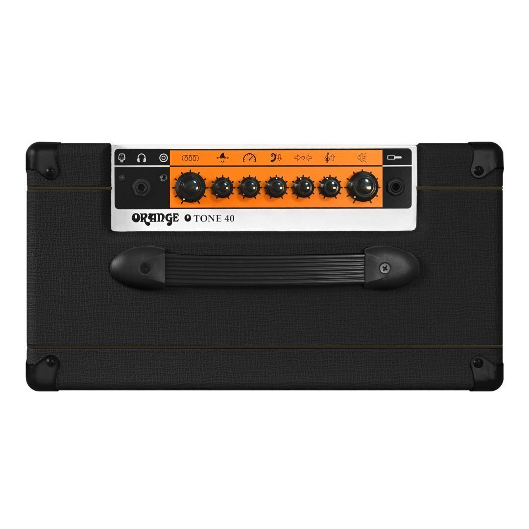 Orange O Tone 40W Class A and B Black Combo Amp with 10ft Instrument Cable