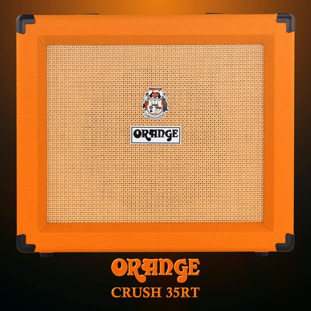 Orange Amps Crush 35 RT 35W Guitar Analogue Combo Amplifier Bundle