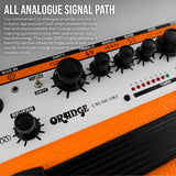 Orange Amps Crush 35 RT 35W Guitar Analogue Combo Amplifier Bundle