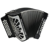 Hohner Compadre FBbEb Musica Tipica Series Accordion with Gig Bag (Black)