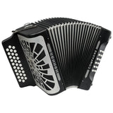 Hohner Compadre FBbEb Musica Tipica Series Accordion with Gig Bag (Black) (Open Box)