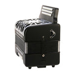 Hohner Compadre FBbEb Musica Tipica Series Accordion with Gig Bag (Black)