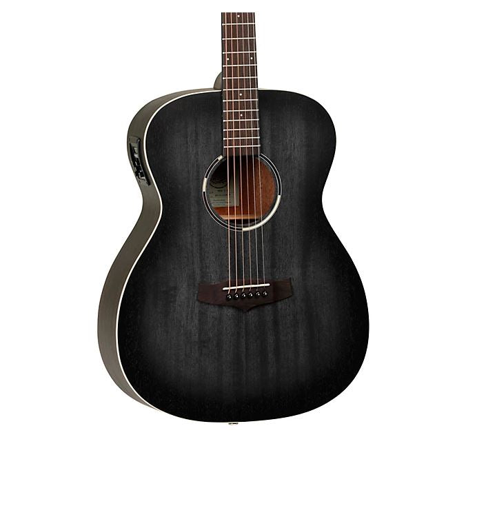 Tanglewood Blackbird Dread Slope Shoulder AE Black